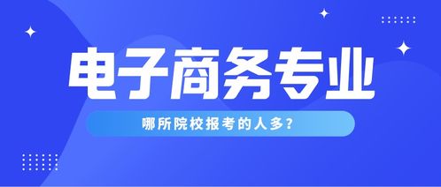学电子商务学什么专业好